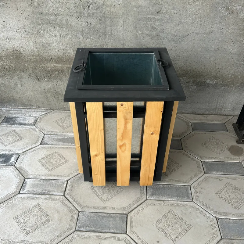 Աղբաման փայտե երեսպատմամբ