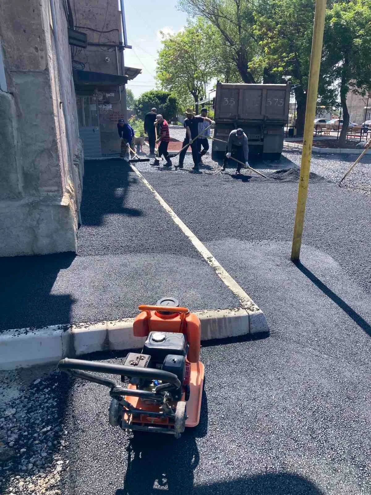 Ասֆալտապատման աշխատանքներ
