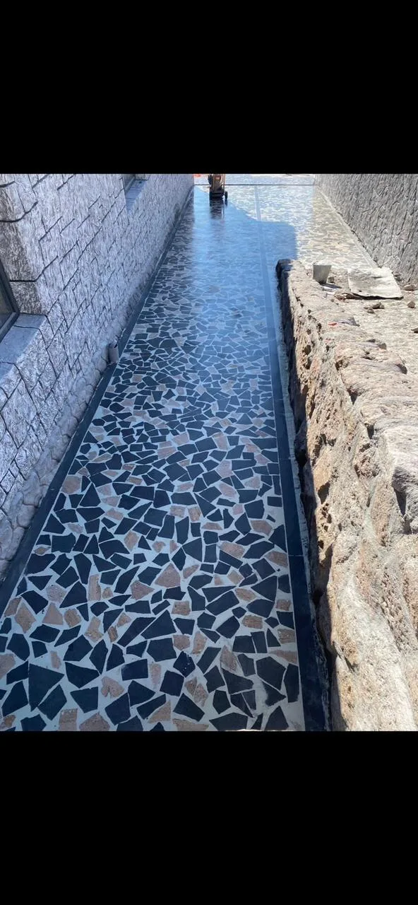 Քարի ջարդի տեղադրում և շարում