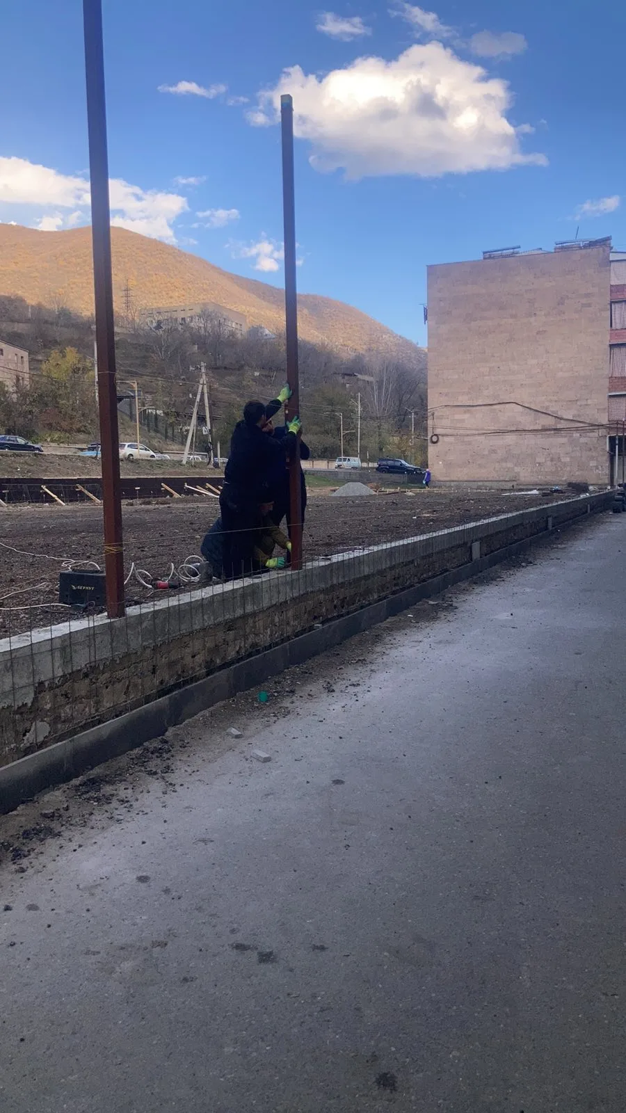 Բետոնային աշխատանքներ, ստյաշկա