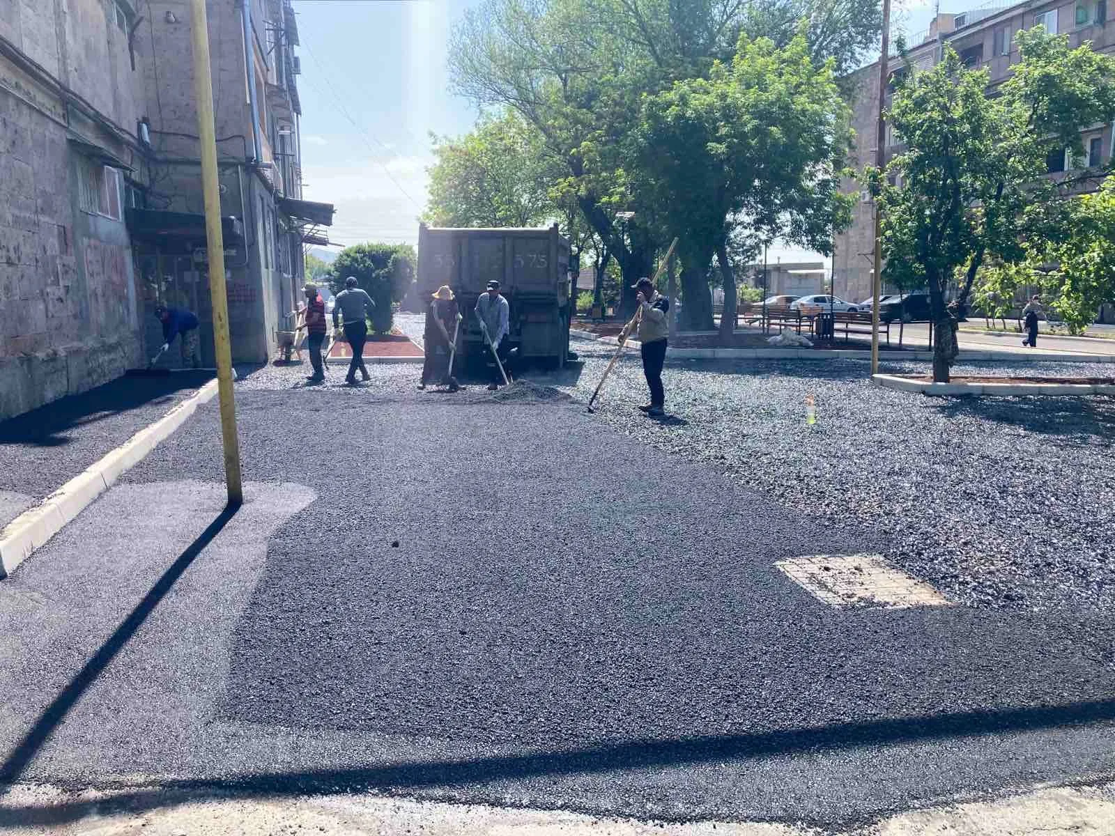 Ասֆալտապատման աշխատանքներ