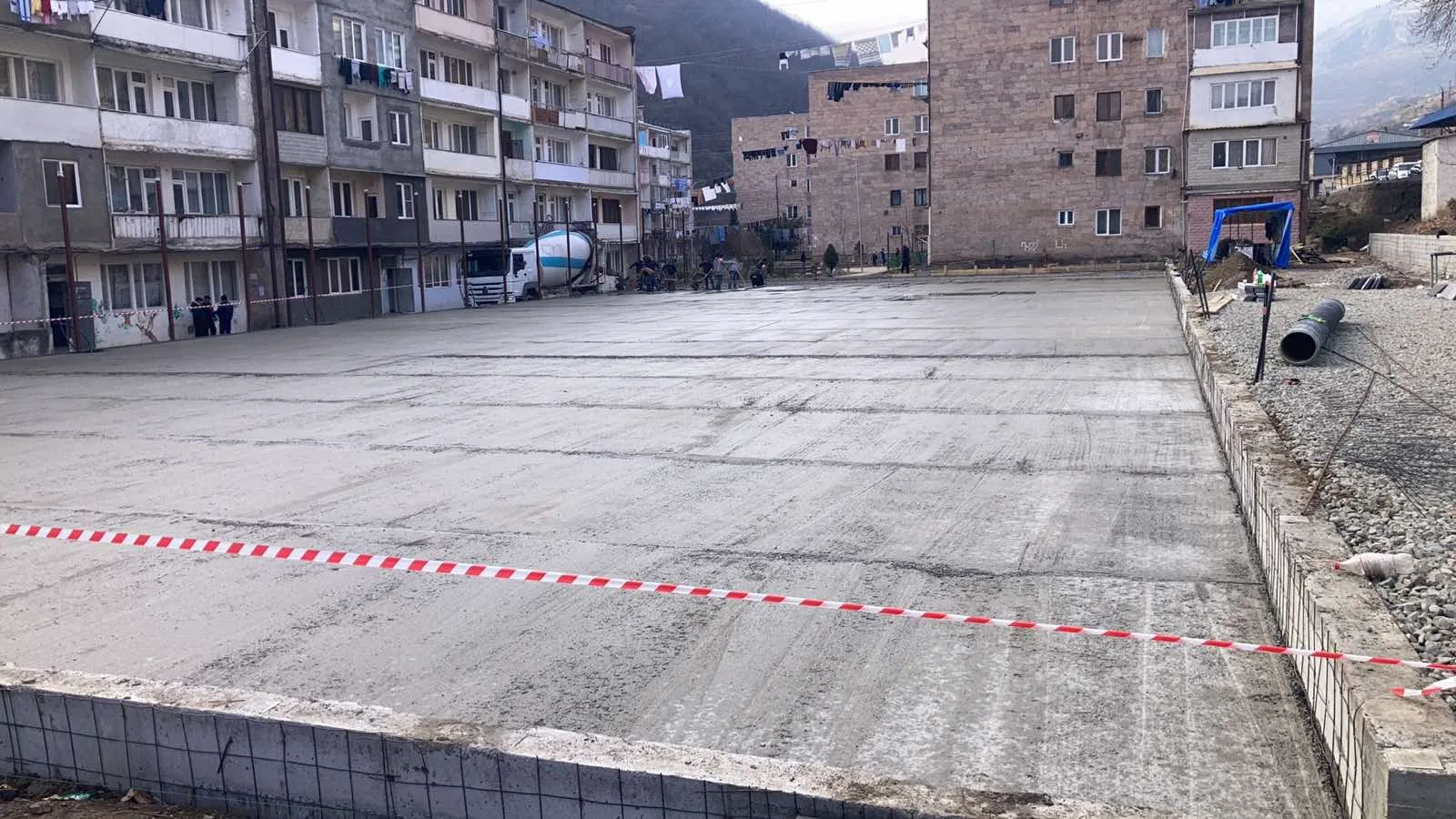 Բետոնային աշխատանքներ, ստյաշկա