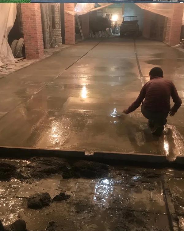 Բետոնայնի աշխատանքներ, ստյաշկա