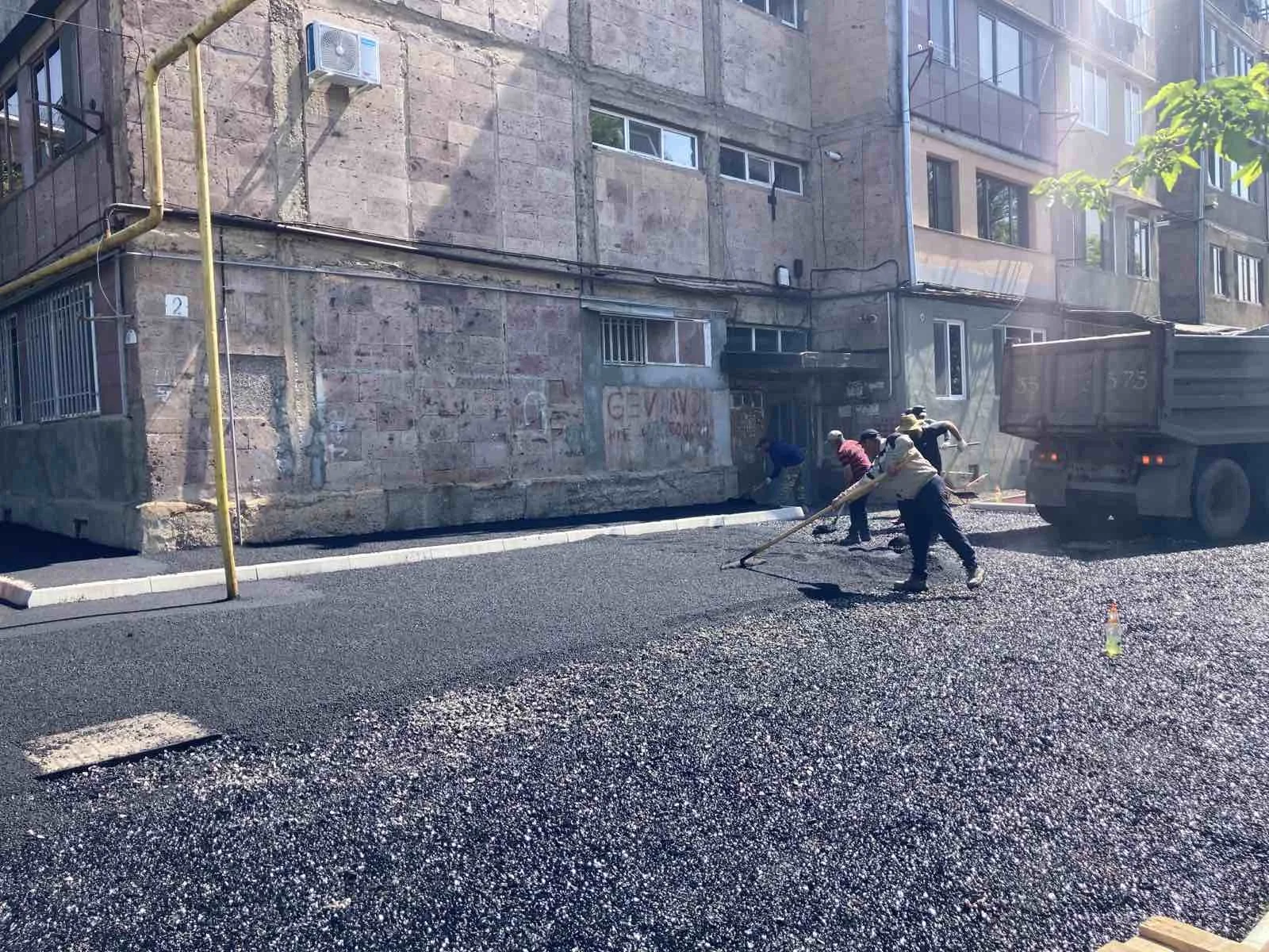 Ասֆալտապատման աշխատանքներ